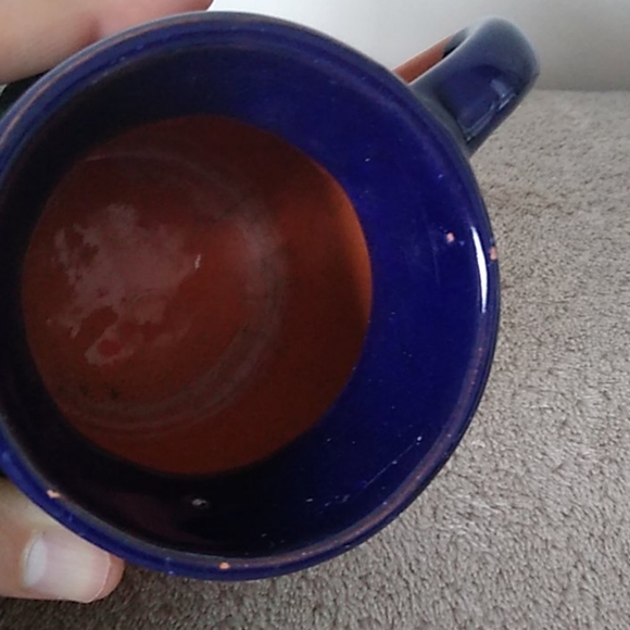 Hand Painted Mexican Aztec Ceramic Mug - Picture 5 of 8